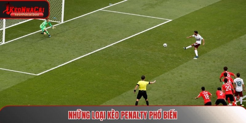 Khám phá những loại kèo penalty phổ biến hiện nay