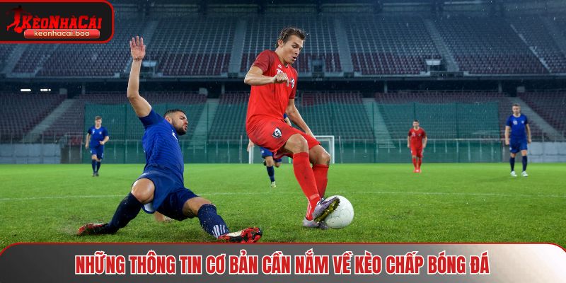 Những thông tin cơ bản cần nắm về kèo chấp bóng đá