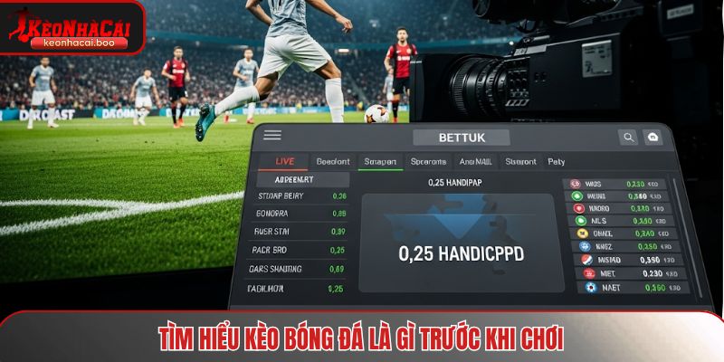 Tìm hiểu kèo bóng đá là gì trước khi chơi
